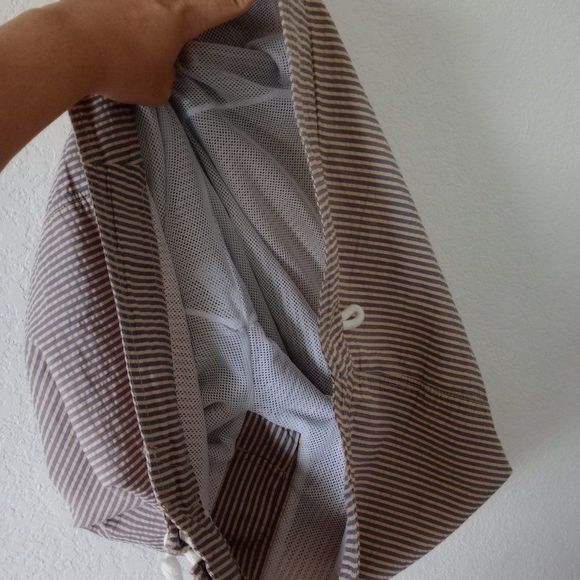 J.Crew Men's Striped Board Shorts / Swim Trunk size 36 - Picture 9 of 9